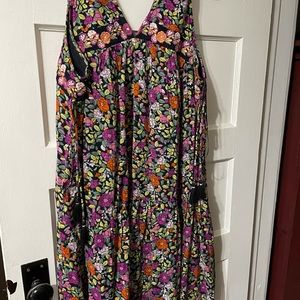 Anthropologie-Aida Embroidered Mini Dress